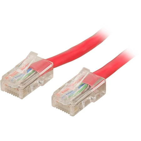 UPC: 0722868118443 | Belkin A3L791-03-RED 3 ft. Cat 5E Red LAN UTP RJ45M/RJ45M CAT5E Patch Cable 4PAIR