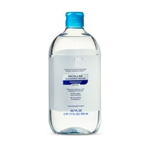 Equate Micellar Cleansing Water for a Gentle Makeup Removal, Fragrance Free, 23.7 fl oz, Compare to Garnier® SkinActive Micellular Cleansing Water