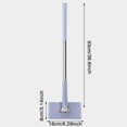 thumbnail image 2 of Flat Floor Mop Household Indoor Quick Dry Mop Adjustable Long Handle Dust Mop, 2 of 6