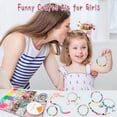thumbnail image 3 of Girls Toys Bracelet Making Kit -3400pcs Charm Jewelry Making Kit Supplies,Unicorn/Mermaid Crafts Birthday Christmas Gifts for Girls Ages 5 6 7 8 9 10 11 12 Years Old, 3 of 6
