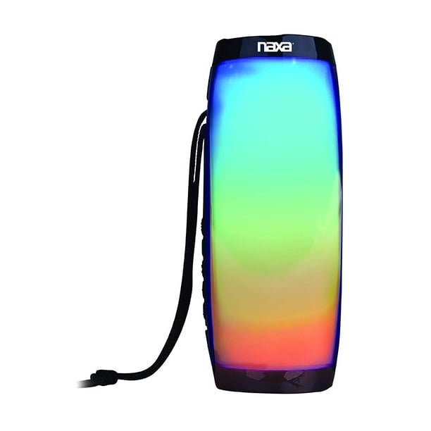 Naxa VIBE Series Bluetooth Speaker and MP3 Player with LED Flashing