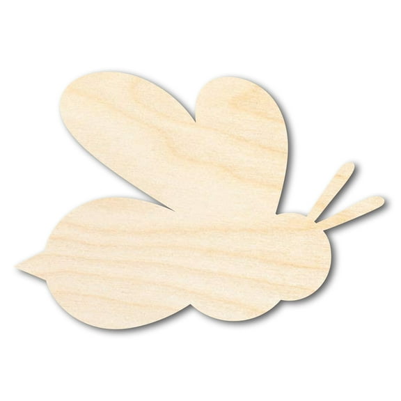 Unfinished Wood Bee Shape 20" / 1/4"