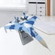 thumbnail image 4 of Vogacara 1:100 Aircraft Plane Model Diecast Model for Decoration Desktop Office Kits de construcción modelo tipo 12, 4 of 4
