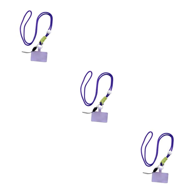 Sidaley Cordón universal para teléfono móvil con gancho, cuerda colgante portátil ajustable para el cuello, correas antipérdida de Type1 NO1