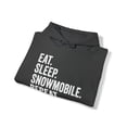 thumbnail image 4 of Snowmobiling Hoodie, Gifts, Hooded Sweatshirt, 4 of 4