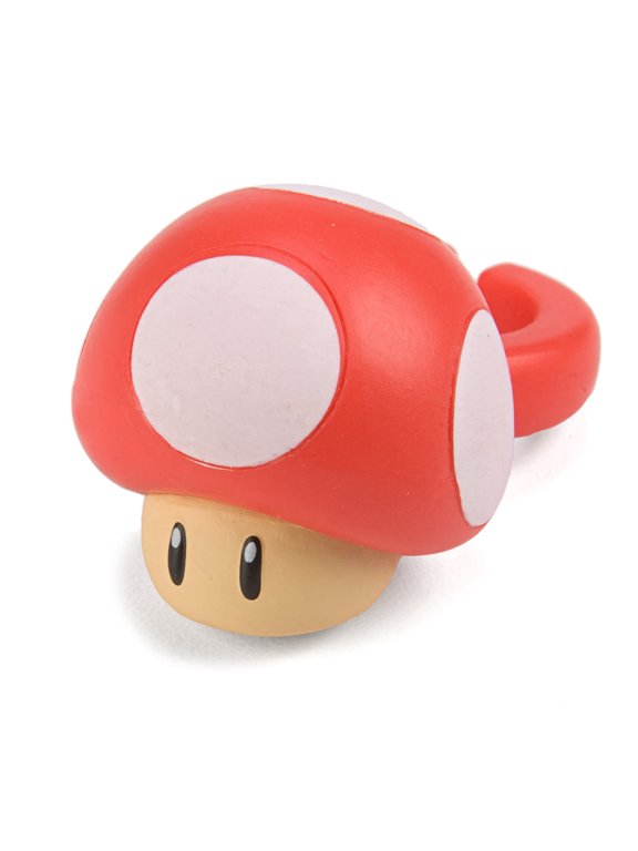 Super Mario Bros Red Super Mushroom Fashion Ring