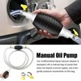 TUMALL Portable Manual Car Siphon Pump Fuel Gas Transfer Oil Liquid
