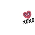 thumbnail image 2 of Mens Marvel: Deadpool Valentine's Day XOXO Face T Shirt, 2 of 5