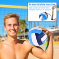 thumbnail image 3 of Juego de 6 pelotas de voleibol ELKCIP, tamaño 5, suaves e impermeables, 3 of 6