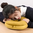 thumbnail image 5 of Kcavykas Solid Color Foam Pillow U Shaped Pillow Travel Neck Pillow Portable Airplane Pillow Office Nap Neck Pillow Deals Of The Day Deals, 5 of 9