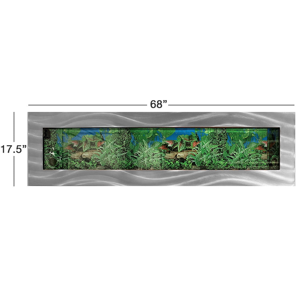 Aussie Aquariums 2.0 Panoramic Wall Mounted Aquarium