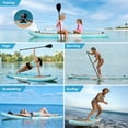 thumbnail image 5 of FULLWATT Inflatable Stand up Paddle Boards 11 ft with Premium SUP Paddle Board Accessories, Wide Stable Design, Non-Slip Comfort Deck for Youth & Adults, 5 of 14