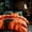 orange, variant on 3pcs Set, Luxurious Texture, Modern Minimalist Style 3pcs Bedspread Set, Suitable for Queen-size Bed - Soft and Fluffy, Suitable for Single/queen/king-size Beds