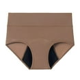 thumbnail image 3 of Women's Comfort Solid Color Leak Proof Menstrual Underwear - Absorbent Layers - S-XXL Waist 62-91cm, 3 of 3