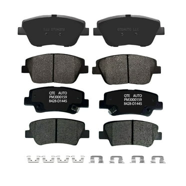 Set of 8 Front-Rear 8428-D1445 Ceramic Brake Pad Kit For 2011-2015 Hyundai Sonata