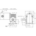 thumbnail image 2 of Dayton DC Gearmotor,90 rpm,90V,TENV 3XA79, 2 of 2
