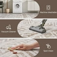 thumbnail image 5 of SIXHOME Kitchen Rugs 2'x6' Runner Rug Washable Boho Area Rug Runner Non Slip Absorbent Dark Brown Rug Runner for Laundry Room Bathroom Hallway Bedroom Entryway with Non Slip Rubber Backing, 5 of 5
