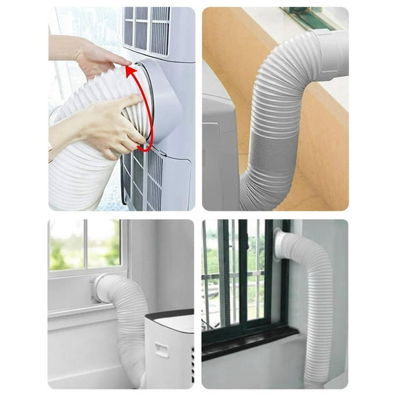 Manguera de escape flexible, manguera de escape flexible para manguera de escape para aire acondicionado, secadora, campana extractora, diseño de última generación
