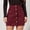 F-140Wine, variant on ZHOGXU Women Skirt High Waist Button Front Solid Color A Line Slim Fit Comfortable Corduroy Skirt With Pockets For Casual Daily Wear,Pink,L