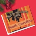 thumbnail image 4 of South Carolina Palm Tree Hometown Holiday Greeting Cards | 20 Pack Bulk Set (4x6), 4 of 6