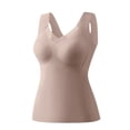 thumbnail image 4 of Light Ashy Womens Tank Tops with Built in Bras Nylon,Spandex Sleeveless Casual Shirts Racerback Fitted Tank Tops Tank Tops Women L, 4 of 9