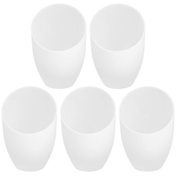 MIPCASE 5Pack Plastic Horseshoe Lampshade Light Cover for Versatile Lamp Shades in Home Office 11 8x4 3x1 6in