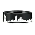 thumbnail image 3 of Tungsten New York Skyline Ring, 3 of 6