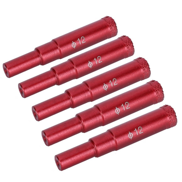 Brazing Opener,5PCS Diamond Drill Bit Brazed Diamond Drill Bit Drill Bit Future-Proof Design