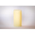 thumbnail image 3 of BeeTheLight Beeswax Pillar Candle - 100% Pure Bees Wax - Choose Your Size and Color - 72 Hour Burn Time - Fits 3x6 Holder - Unscented - Natural Light Honey Scent (Cloud White, Large), 3 of 7