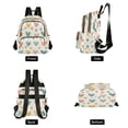thumbnail image 2 of Quilted Backpack Fashion Backpack 10.23*5.11*12.59 Inch Women's Fashion Backpack Picnic Shopping Travel Out Sports backpack Nice Heart Pattern, 2 of 7