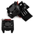 thumbnail image 4 of TISHITA 1/10 RC Car ESC Cooling Fan and Motor Fan Set Sturdy for Rally Rustler Slash Black, 4 of 8