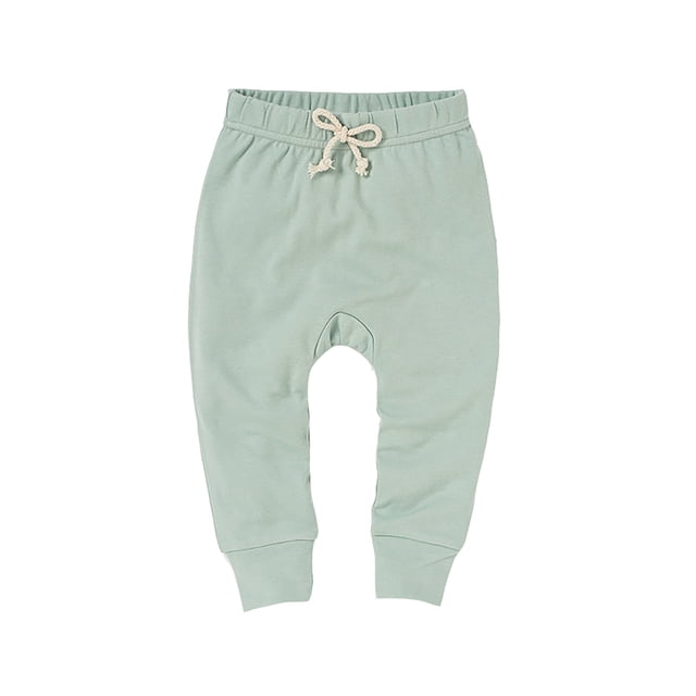 Children's Baby Pants Solid Color Soft Casual Warm Baby Sweatpants