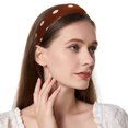 thumbnail image 5 of Diademas LIUYMXG con estampado de leopardo para mujeres y niñas, 5 of 5