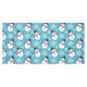 thumbnail image 3 of Manteles de copo de nieve ABPHQTO Feliz Navidad 150x300 cm invierno blanco muñeco de nieve azul, 3 of 3
