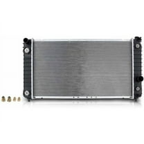 Radiator 1 - Compatible with 1996 - 2001 GMC Jimmy 4.3L V6 1997 1998 1999 2000