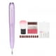 thumbnail image 4 of Kit de pulidor de amoladora de uñas eléctrica, herramienta de manicura de pulido portátil, color rosa, 4 of 14