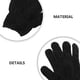 thumbnail image 2 of Par de guantes exfoliantes para baño y ducha (negros), 2 of 8