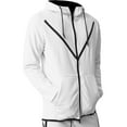thumbnail image 2 of Ma Croix Men's Premium Athletic Active Zip Up Hoodie Jacket, 2 of 4
