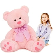 MorisMos 40" Pink Giant Teddy Bear Plush Big Bear Stuffed Animal