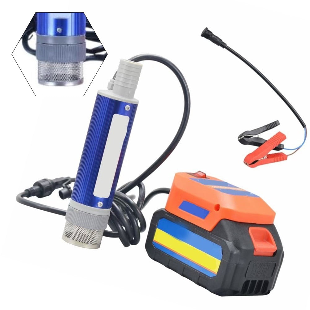18V Lithium Battery Pump 38mm Cordless Diesel Water Pump 40-60L/min Pump