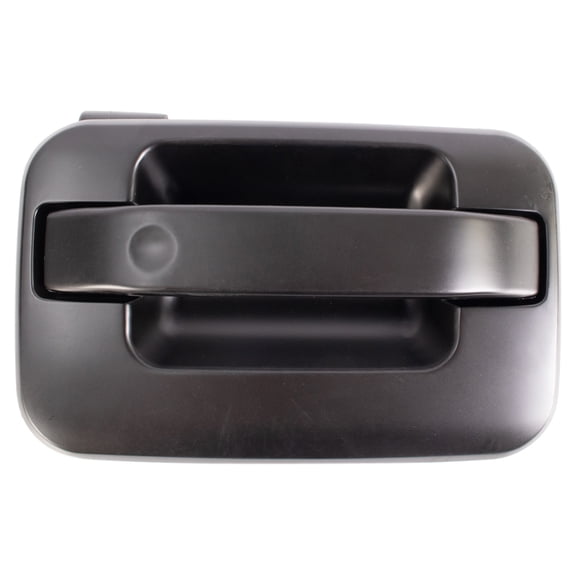 TRQ Door Handle Exterior Black Front RH for Ford F150 Truck Mark LT DHA48664