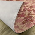 thumbnail image 5 of Ambesonne Floral Place Mats Set of 4, Vibrant Boho Flowers, Standard Size, Peach and Coral, 5 of 6