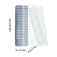 thumbnail image 2 of JeashCHAT Metal Mesh Ribbon with Foil, 10.23 inch x 32.81 feet Each Roll, Deco Mesh Ribbon for Christmas Tree, Wreaths, Swags, Centerpieces Decorating and Gift Wrapping, 2 of 6