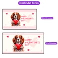 thumbnail image 5 of Happy Valentine's Day Cavalier King Charles Spaniel Brings Love Heart Desk Mat Full Keyboard Mouse Pad Dog Lover Gifts Large Mousepad - 02028, 5 of 5