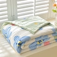 thumbnail image 4 of Beach Blanket Qwtwty Summer Washed Conditioned Quilt Summer Cool Quilt Washable Thin Quilt Quilt Core Student Bedroom Dormitory Summer Quilt on Clearance, 4 of 9