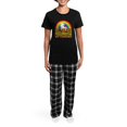 thumbnail image 4 of CafePress - Fell Off My Unicorn Women's Dark Pajamas - Women's Short Sleeve Print T-Shirt and Pants Dark Cotton Pajama Set, 4 of 7