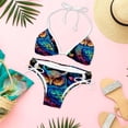 thumbnail image 6 of Owl Swim Suit Women Bikini Set Detachable Sponge Adjustable Strap Two-Pack Swim Wear, 6 of 6