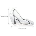 thumbnail image 2 of 3D High-Heeled Shoes Mold Plastic Chocolate Mold Reusable Chocolate Mold, 2 of 8