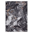 thumbnail image 2 of Boho Modern Abstract Area Rug 5x7 Machine Washable, Non-Slip Backing, Soft Low Pile Faux Wool Carpet for Living Room, Bedroom, Dining Room, 2 of 9