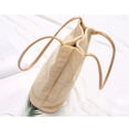 thumbnail image 3 of PAMINGONO De Hombro Beige Tejida Con Simple Ideal Para Picnic Y, 3 of 8